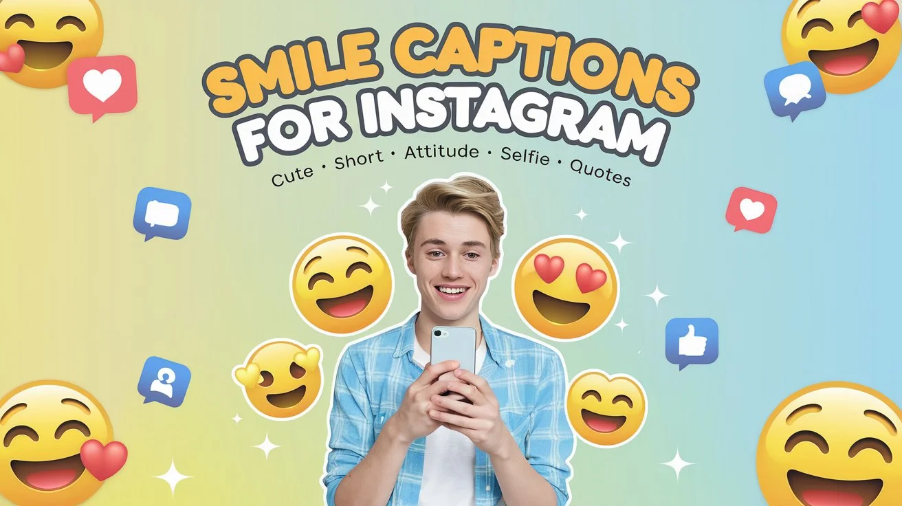 Smile Captions for Instagram